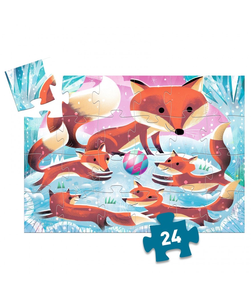 Djeco puzzel Ginger kleine vos
