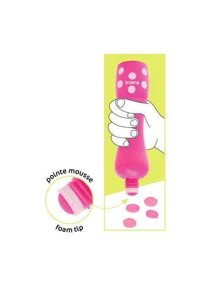 4 stippeltjesstiften neon