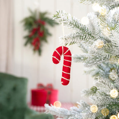 Hanger candystick rood