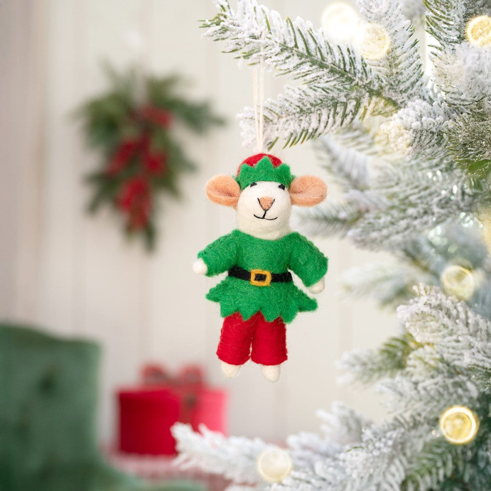 Hanger muis kerstelf