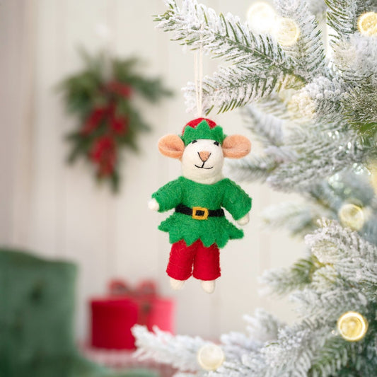 Hanger muis kerstelf