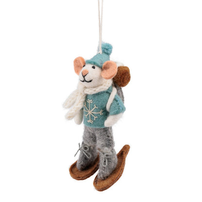 Hanger muis sneeuwwandelaar