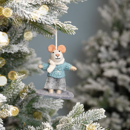 Hanger muis snowboarder