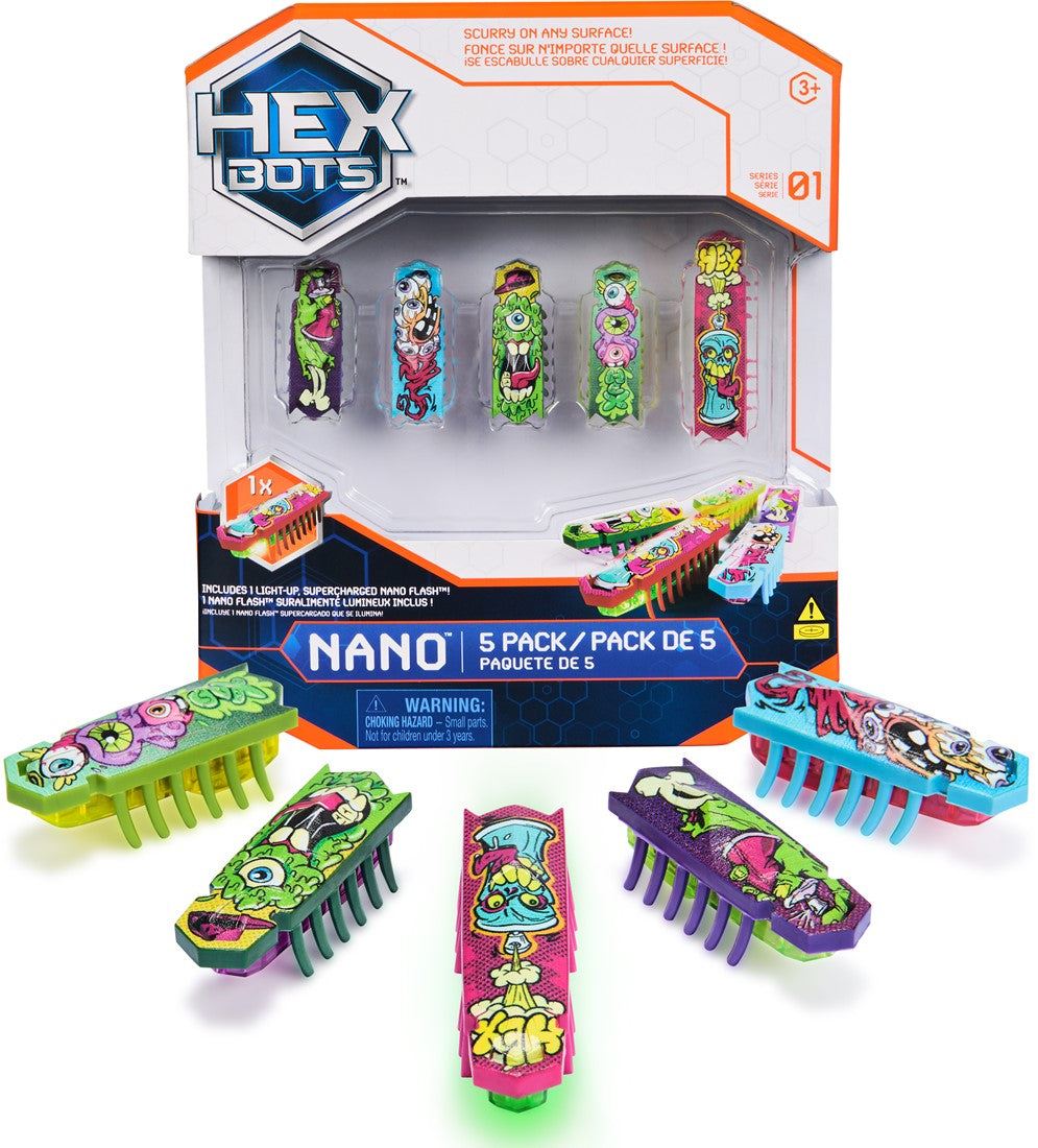 Hex Bots Nano gift pack 5-pack