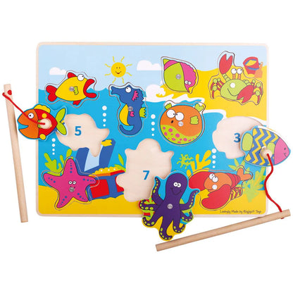 Bigjigs magneetpuzzel onderwater dieren