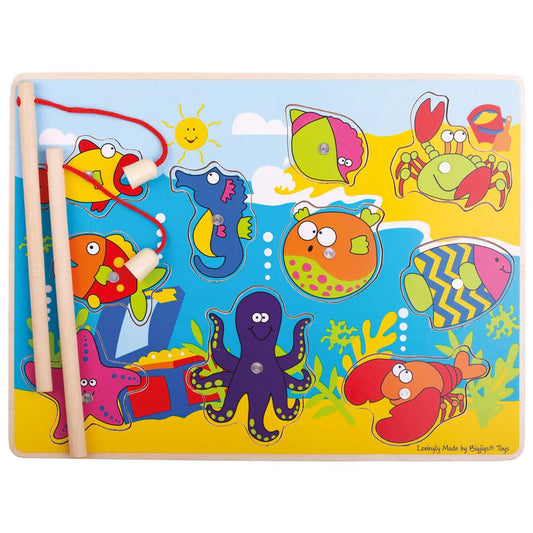 Bigjigs magneetpuzzel onderwater dieren