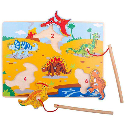 Bigjigs magneetpuzzel dinosaurussen