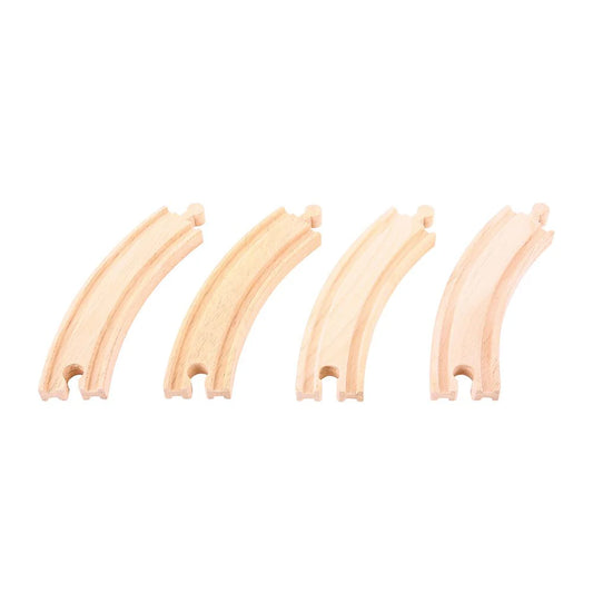 Bigjigs long curves pack of 4