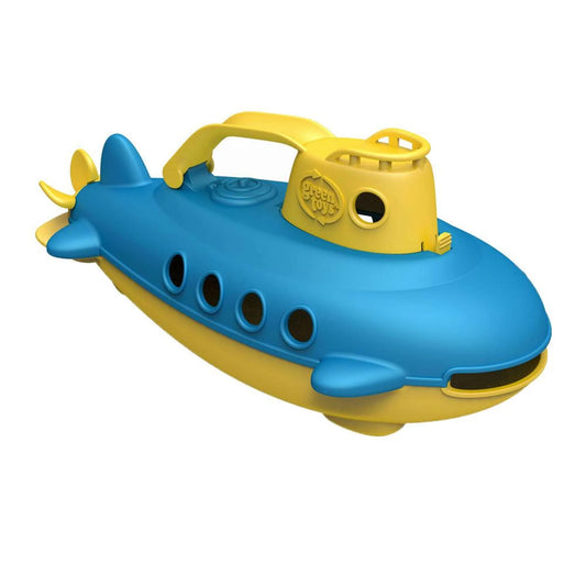 Green toys onderzeeër geel handvat