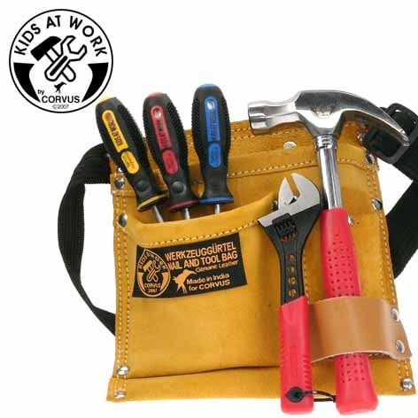 Kids at work gereedschapsgordel gevuld 02