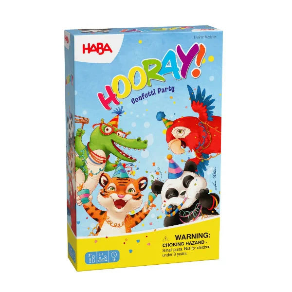 Haba hooray! Confetti party