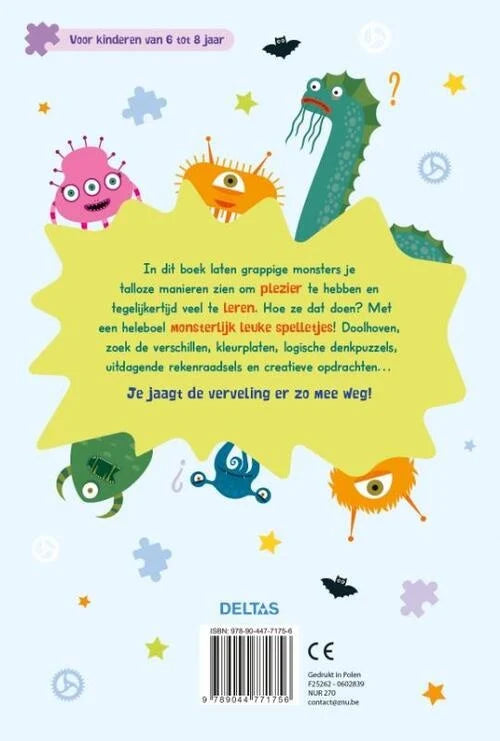 Monsterlijke spelletjes (6-8 jaar)
