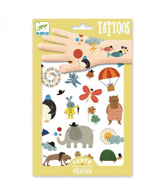 Djeco plak tatoeages pretty little things