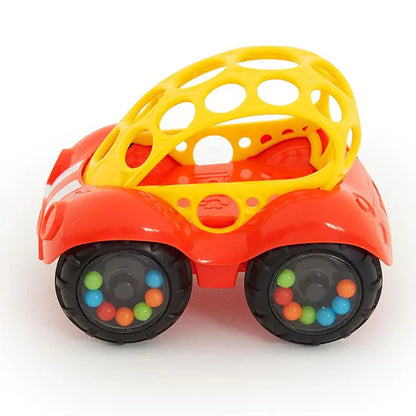 Oball rattle & roll buggie toy red