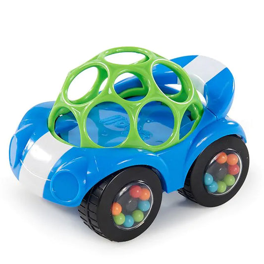 Oball rattle & roll buggie toy blue