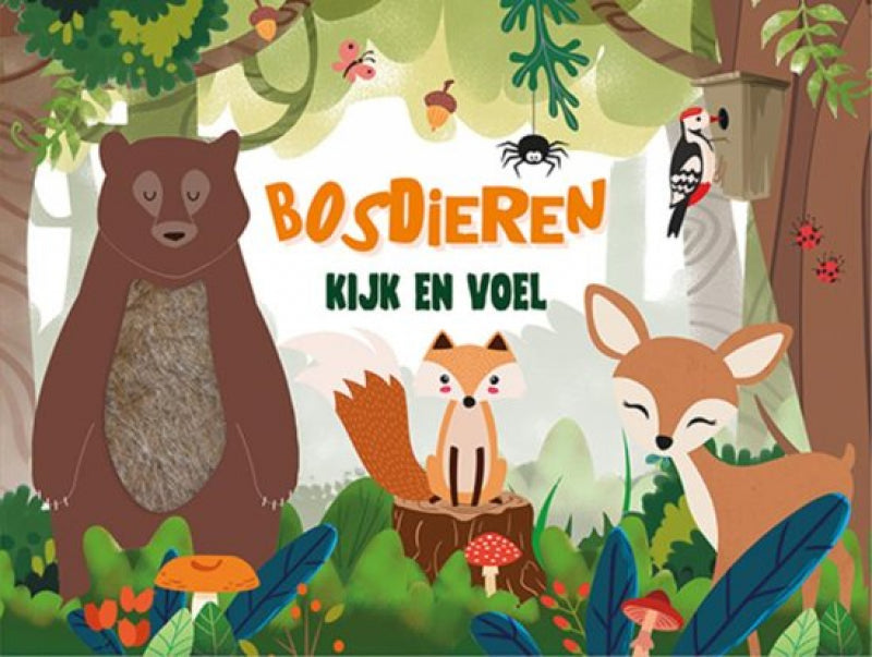 Kijk en voel - bosdieren