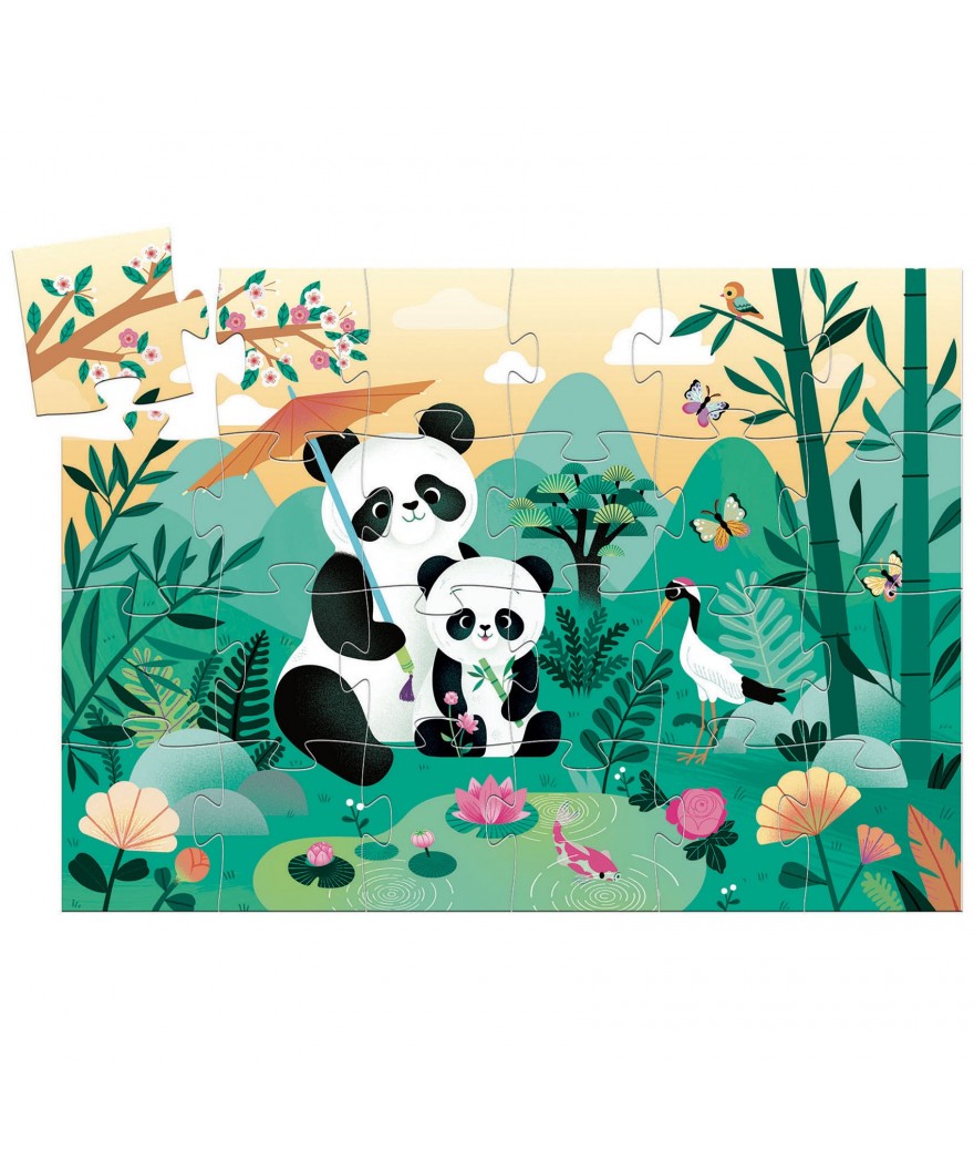 Djeco puzzel Leo de panda