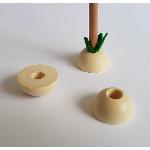 Houten voetje