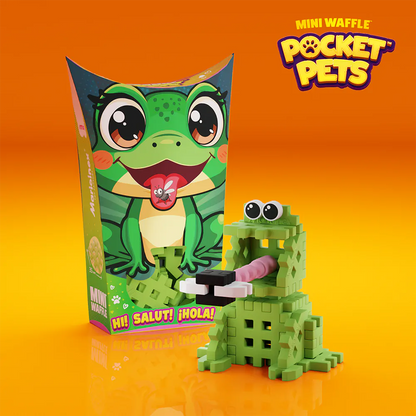 Mini waffle pocket pets kikker