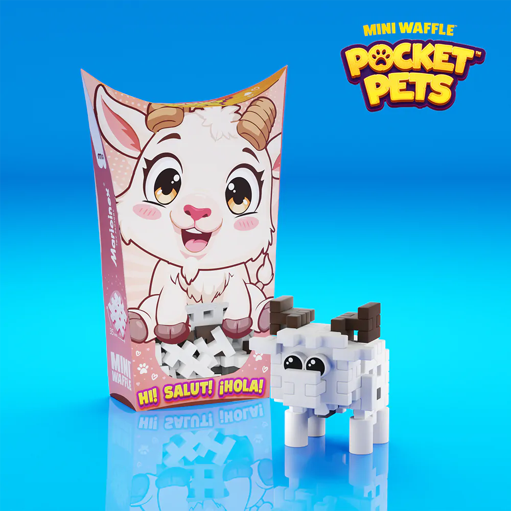 Mini waffle pocket pets geit