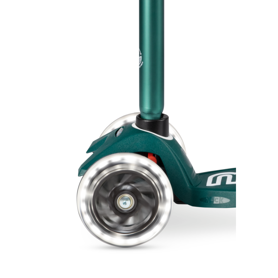 Maxi micro step deluxe ECO led 3-wiel groen