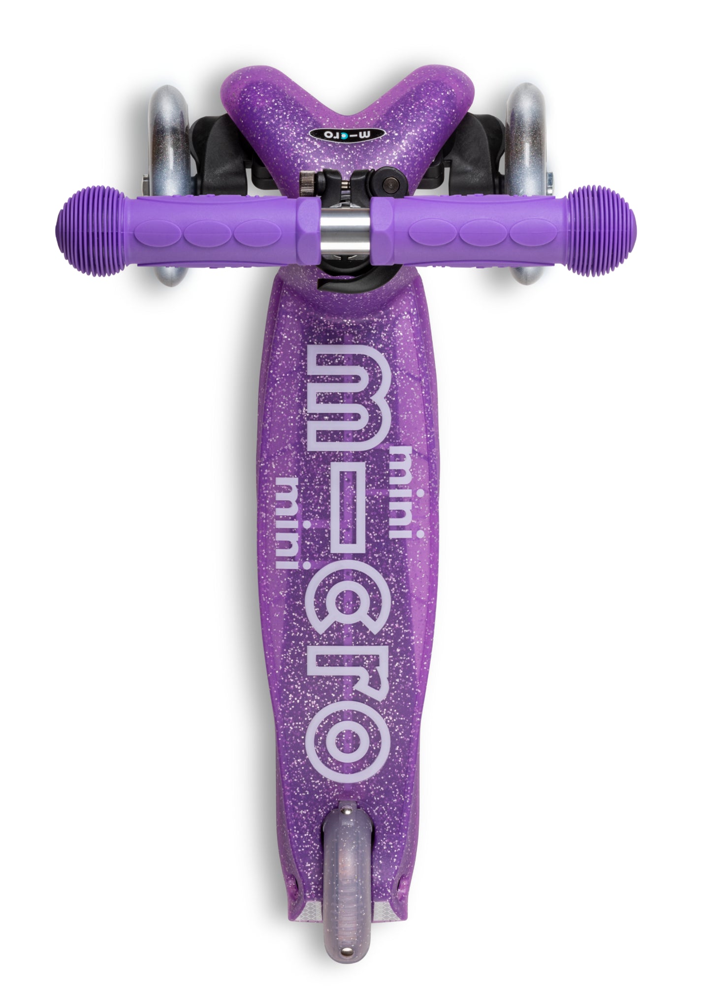 Mini micro step deluxe fairy glitter 3-wiel paars