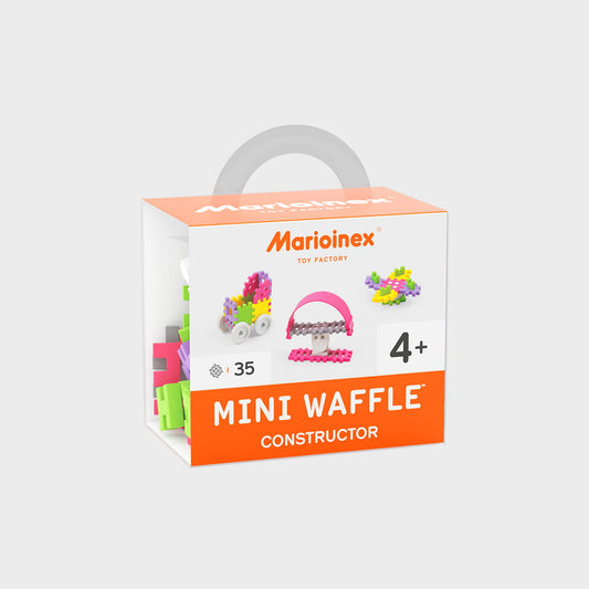 Marioinex mini waffle constructor 35 pink