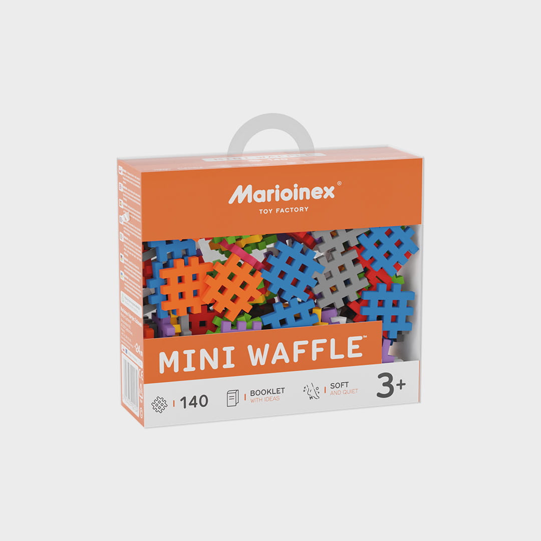 Marioinex mini waffle 140 stuks