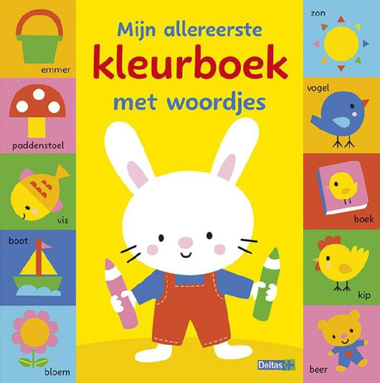 Mijn allereerste kleurboek met woordjes