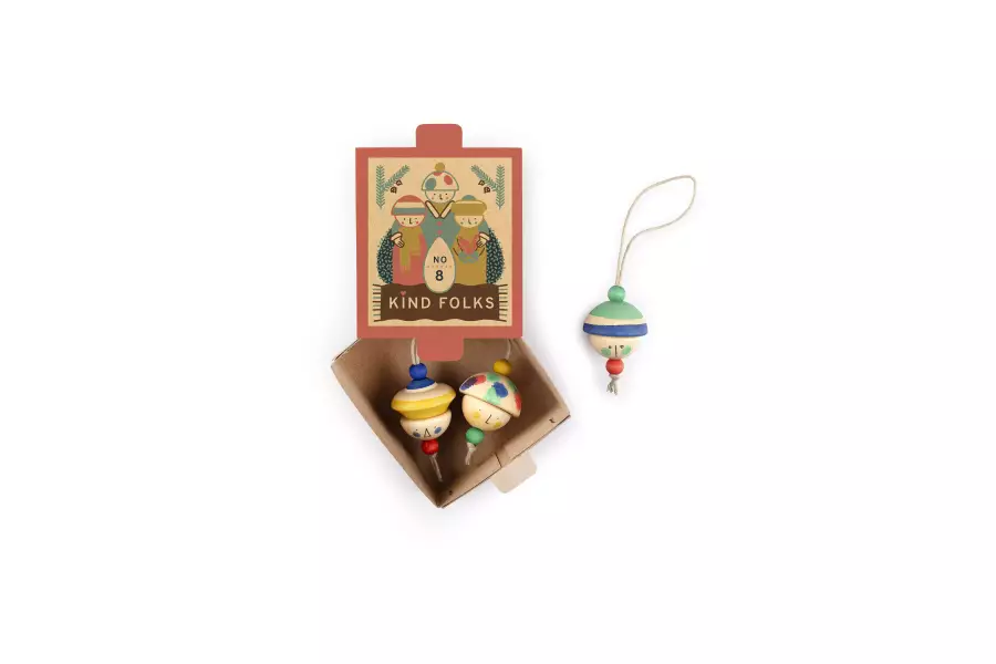 Grapat ornaments Nº 8 kind folks