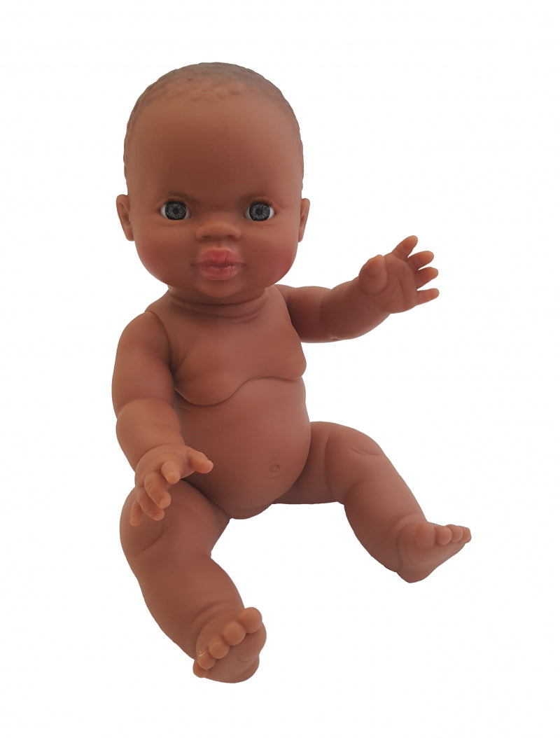 Pop Gordi meisje bloot donker blauwe ogen 34 cm