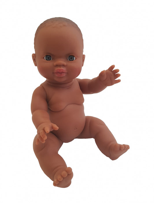 Pop Gordi meisje bloot donker blauwe ogen 34 cm