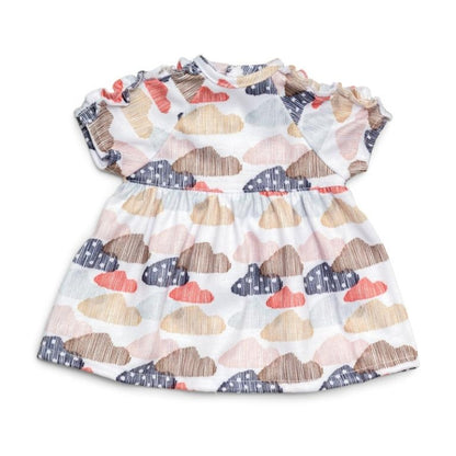 Jurk met wolkjes