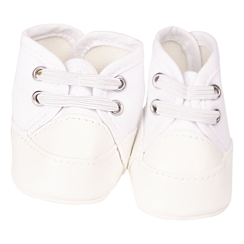 Poppenschoenen sneakers wit