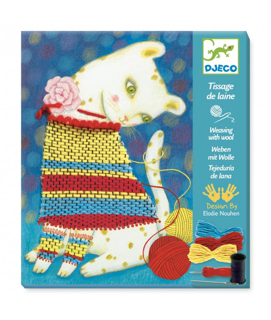 Djeco weaving with wool woolly jumper