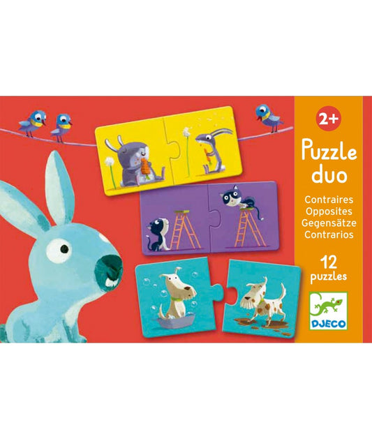 Djeco puzzel tegendelen