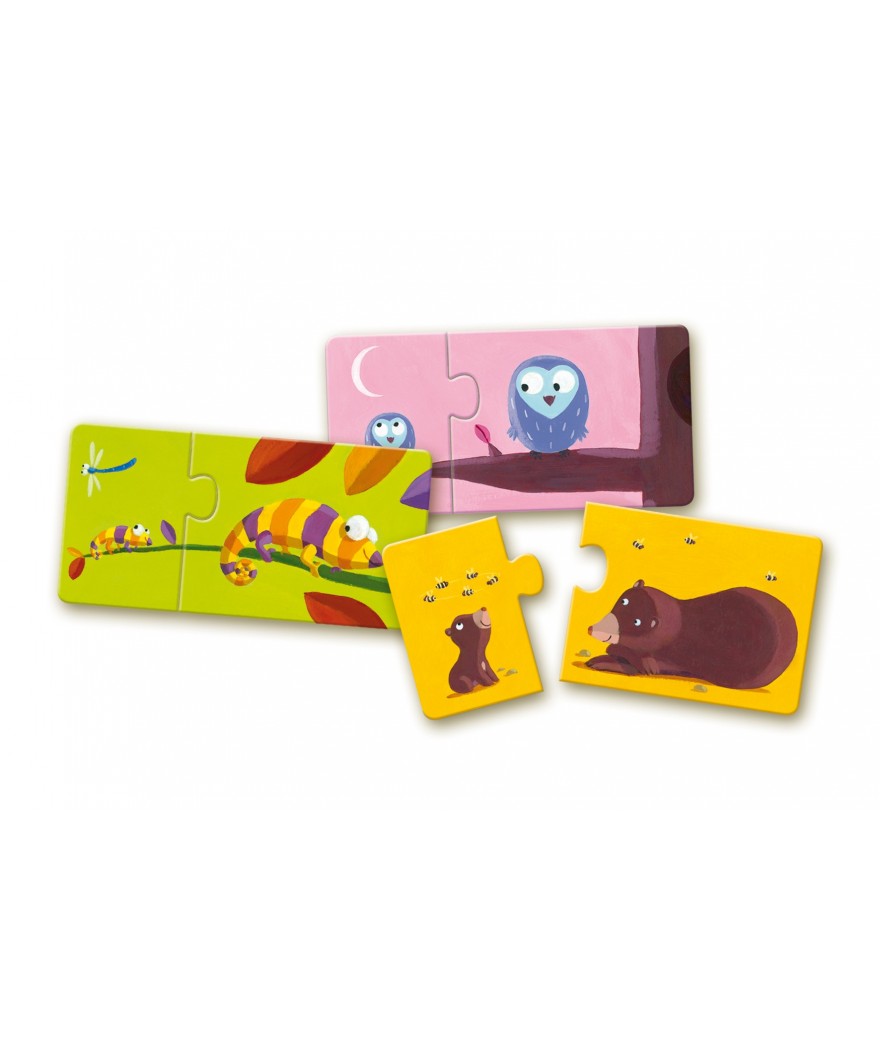 Djeco puzzel duo mama en baby