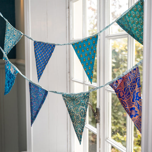 Sarislinger vlag large turquoisetinten