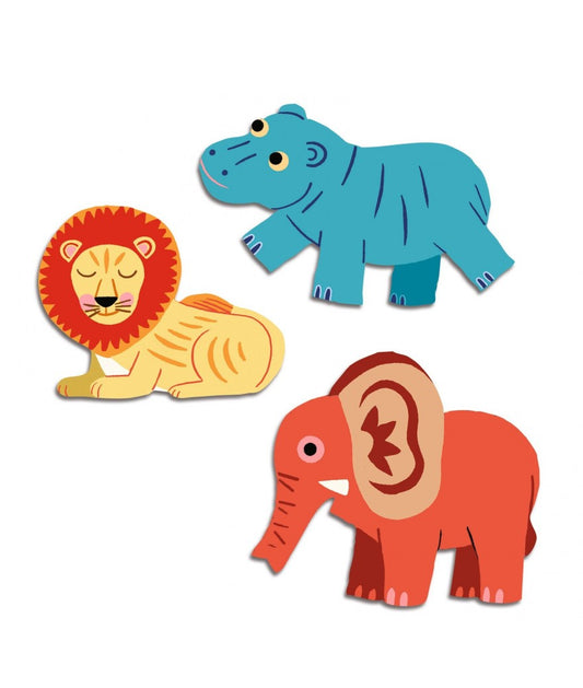 Djeco stickers savannedieren