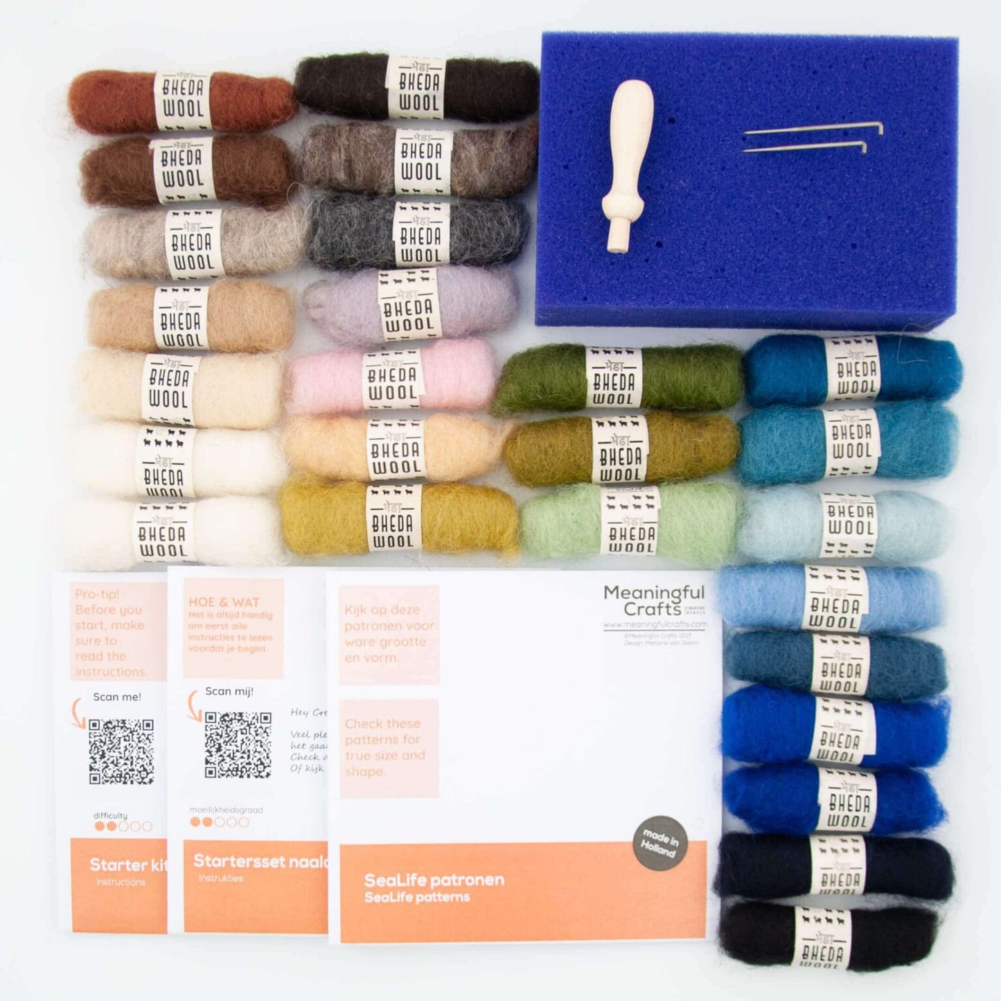 Startersset naaldvilten SeaLife