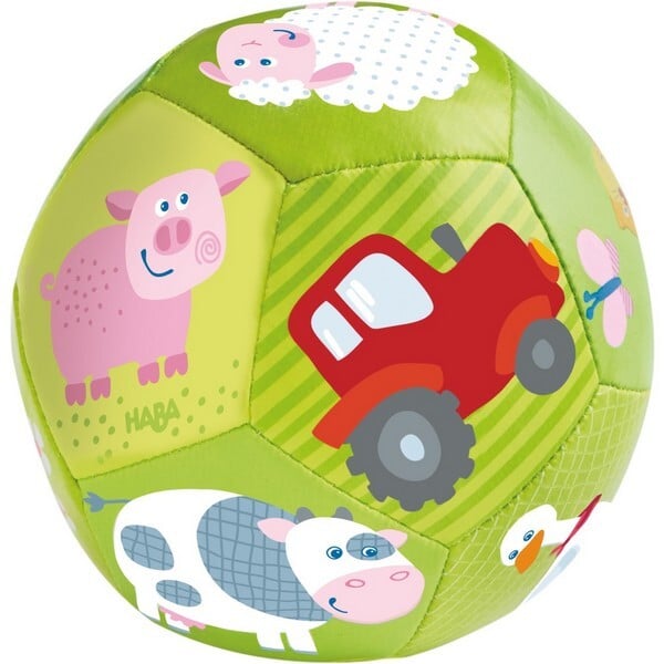 Haba babybal op de boerderij
