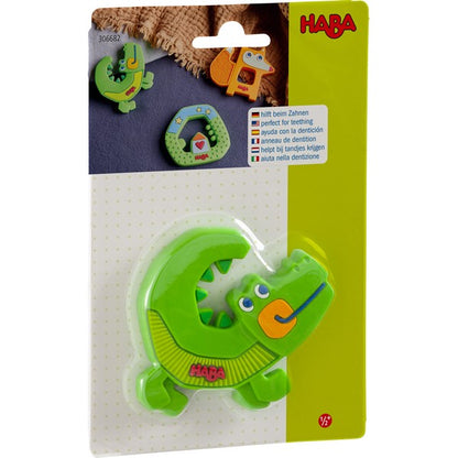 Haba bijtspeeltje krokodil