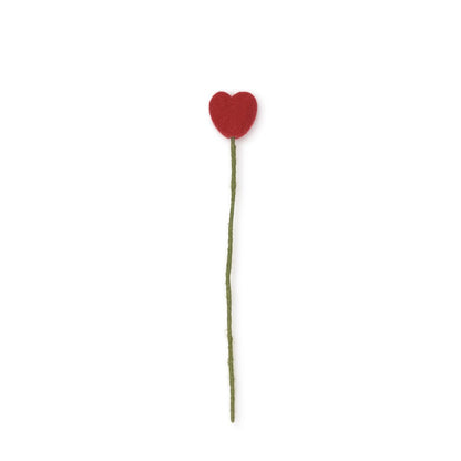 Steker hart love rood