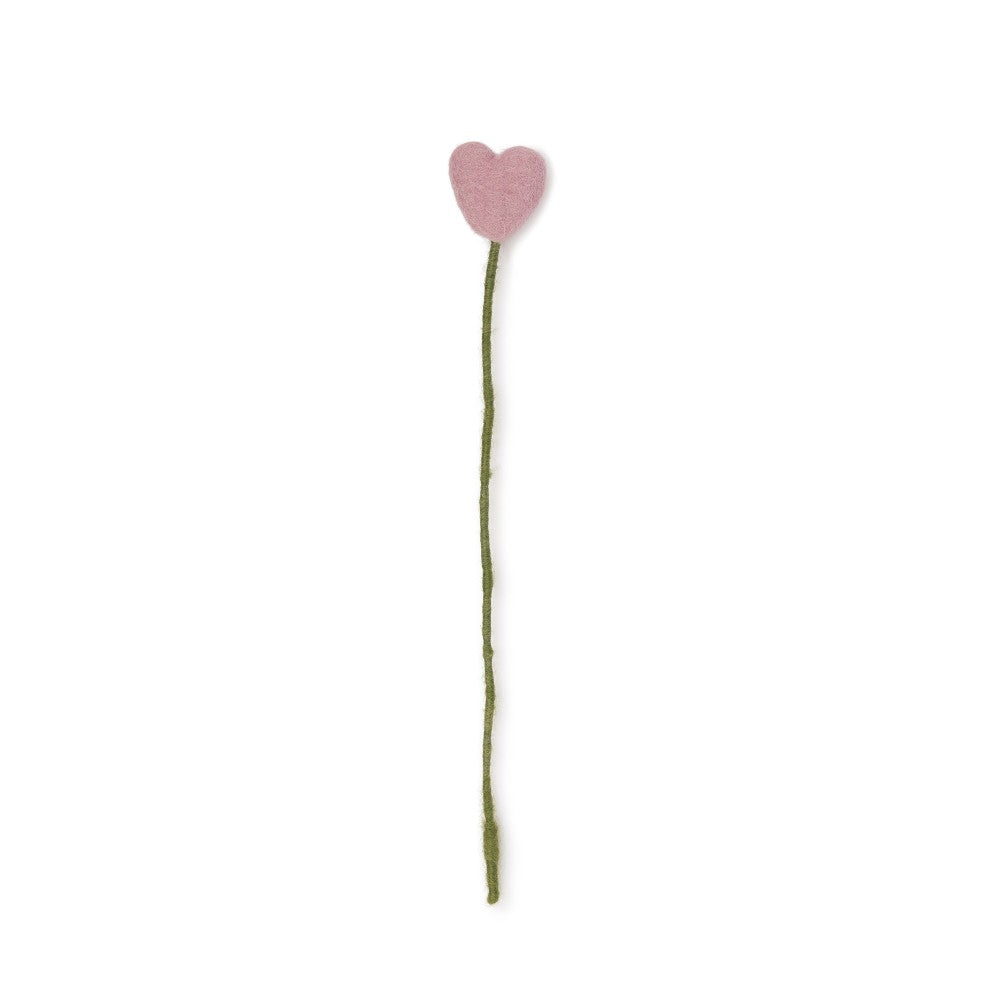 Steker hart love roze