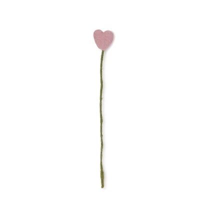 Steker hart love roze