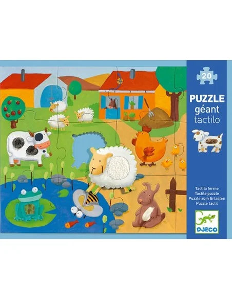 Reusachtige puzzel tactilo boerderij