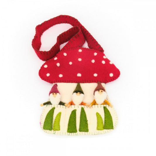 Tasje vingerpopjes kabouters