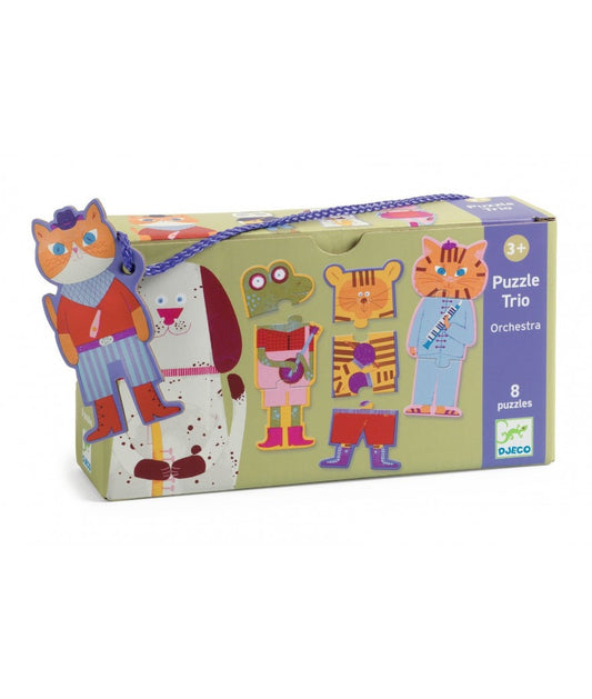 Djeco puzzel trio orkest