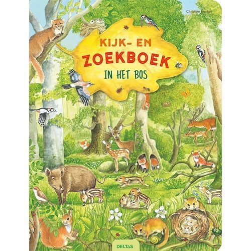 Kijk- zoekboek in het bos