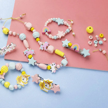 Mini creatieve box sieraden pastelkleuren